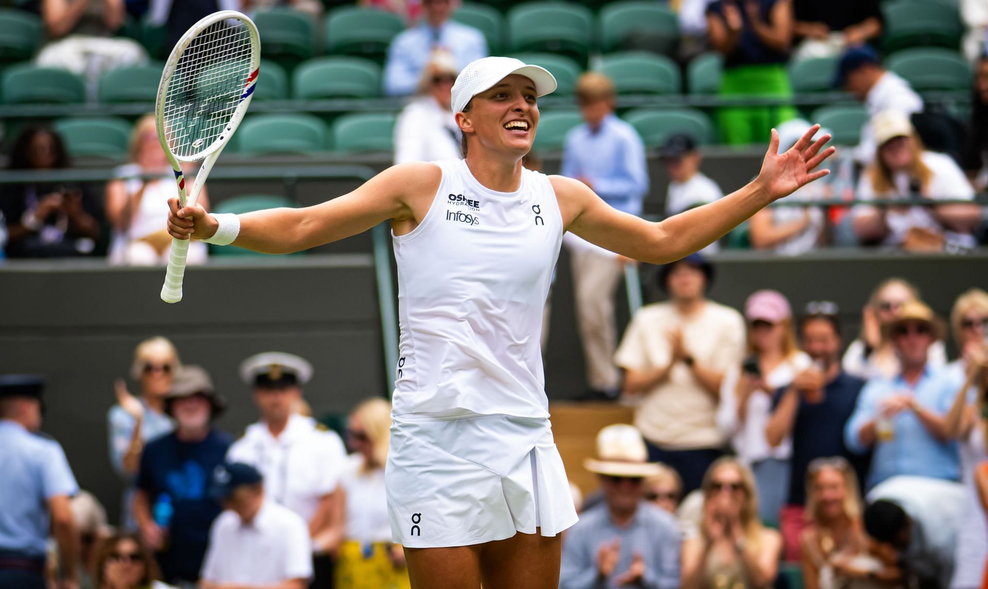 In Picture: Iga Swiatek in action (Getty)